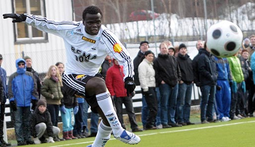 Didier Konan erzielte in der laufenden Saison für Rosenborg Trondheim ein Tor und gab vier Vorlagen