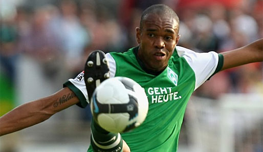 Innenverteidiger Naldo hat für Werder Bremen 14 Tore in 124 Bundesliga-Spielen erzielt