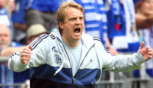 Mike Büskens war in der letzten Saison Trainer von Schalke 04