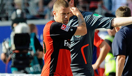 Marco Russ von Eintracht Frankfurt wurde für zwei Spiele gesperrt