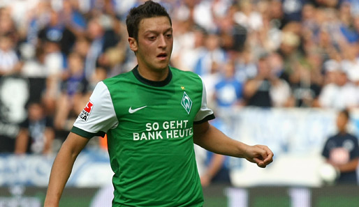 Mesut Özil traf in dieser Bundesliga-Saison bereits dreimal und bereitete drei Treffer vor