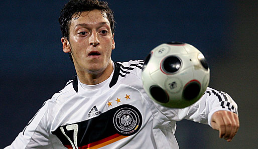 Mesut Özil erzielte in vier Spielen für die deutsche Nationalmannschaft bislang ein Tor