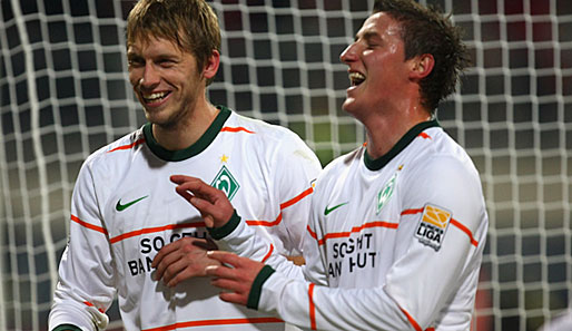 Aaron Hunt erzielte gegen den 1.FC Nürnberg seine Saisontore vier und fünf