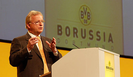Gert Niebaum war von 1986 bis 2004 Präsident von Borussia Dortmund