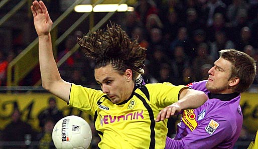 Neven Subotic (l.) kam 2008 auf vom FSV Mainz 05 zu Borussia Dortmund
