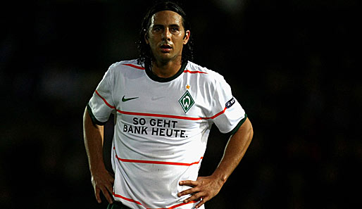 Claudio Pizarro spielt seit 2008 für Werder Bremen