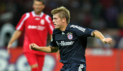 Toni Kroos absolvierte schon 19 Bundesliga-Einsätze für den FC Bayern