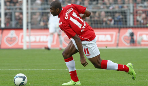 Der Kameruner Leony Kweuke traf in dieser Saison zwei Mal für Energie Cottbus