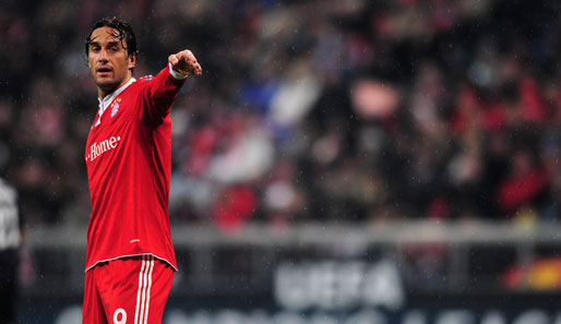 Luca Toni schoss in 60 Bundesliga-Spielen 38 Tore für den FC Bayern