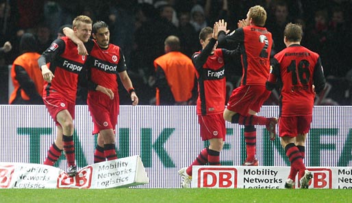 Am 14. Spieltag gewann Eintracht Frankfurt 3:1 bei Hertha BSC Berlin