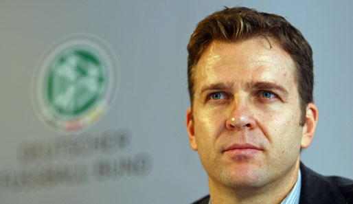 Oliver Bierhoff ist seit Juli 2004 Teammanager der Deutschen Nationalmannschaft