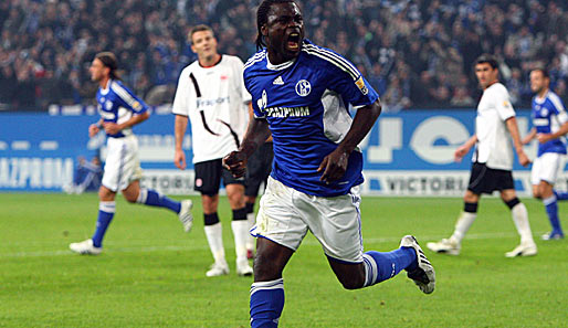 Schalkes Gerald Asamoah steht vor einer Rückkehr zu Hannover 96