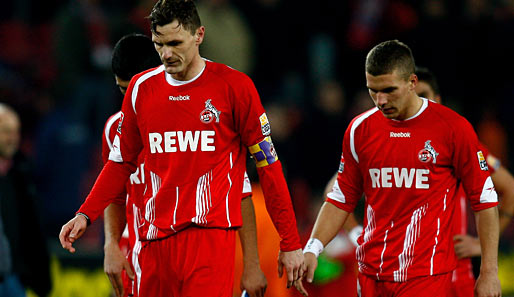 Gegen Wolfsburg fehlen den Kölnern Milivoja Novakovic und Lukas Podolski