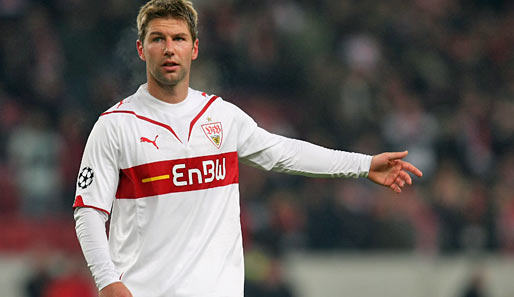 Thomas Hitzlsperger wechselte 2005 nach Stuttgart und wurde 2007 mit den Schwaben Meister