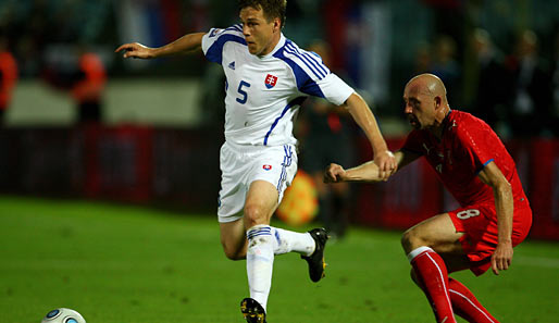 Radoslav Zabavnik (l.) qualifizierte sich mit der Slowakei erstmals für eine WM-Endrunde
