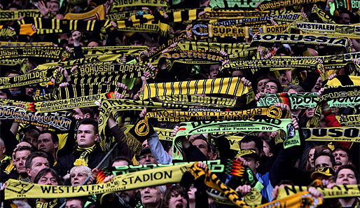 Borussia Dortmund lockt im Schnitt über 76.000 Zuschauer in den Signal Iduna Park