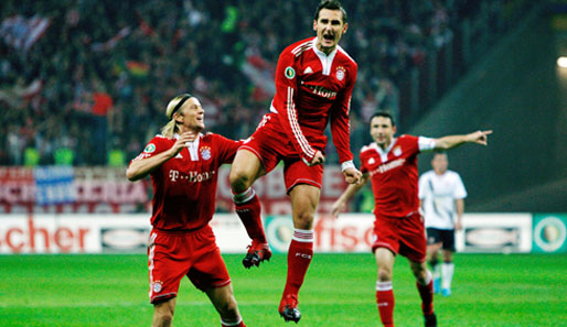 Im DFB-Pokal setzte es für Frankfurt eine 0:4-Pleite gegen Bayern München