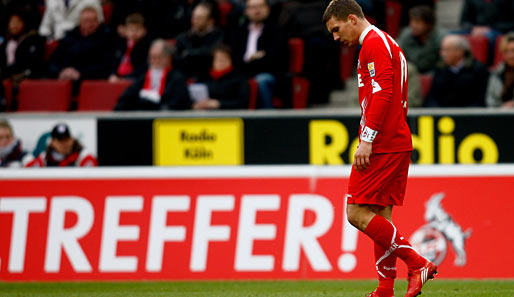 Lukas Podolski konnte in dieser Spielzeit erst zwei Bundesligatreffer erzielen