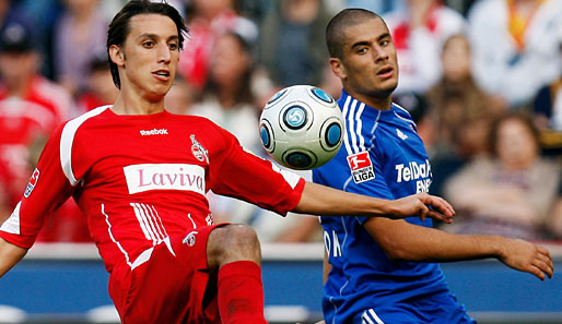 Der 1. FC Köln verpflichtete Pedro Geromel (l.) im Juli 2008 für rund 2,5 Millionen Euro