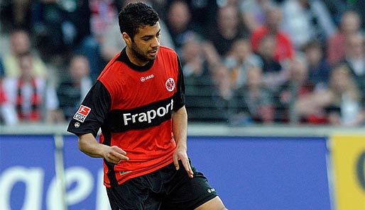 Caio erzielte in 51 Spielen für Eintracht Frankfurt sieben Treffer