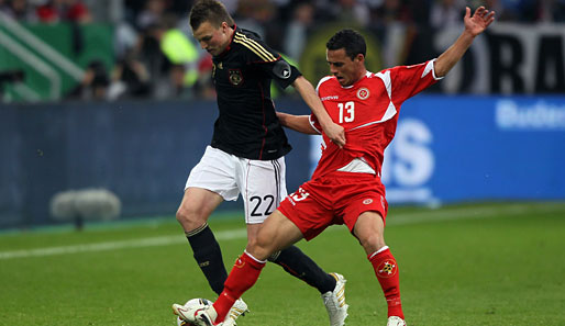 Kevin Großkreutz (l.) leitete das 2:0 im Spiel gegen Malta ein