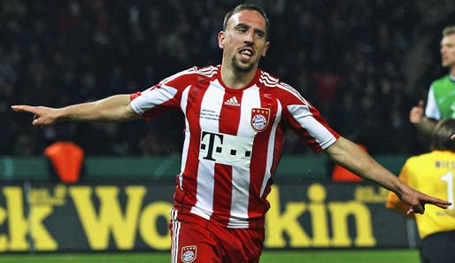 Franck Ribery hat seinen Vertrag bei den Bayern bis 2015 verlängert