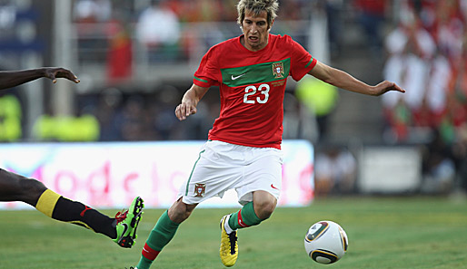Fabio Coentrao bestritt bislang sieben Länderspiele für Portugal