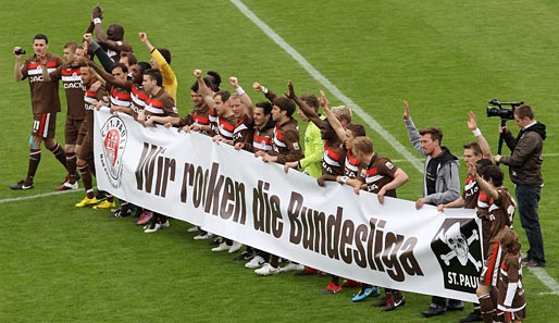 Der FC St. Pauli spielt in dieser Saison nach acht Jahren wieder erstklassig