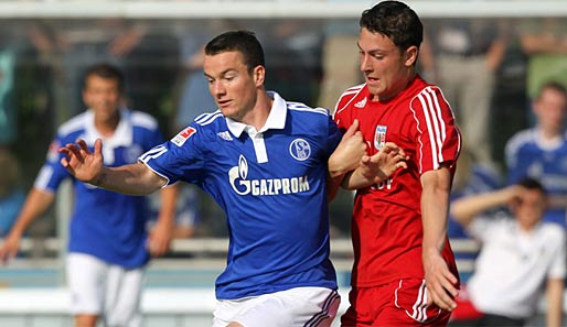 Alexander Baumjohann (l.) wechselte 2009 von Bayern München nach Gelsenkirchen