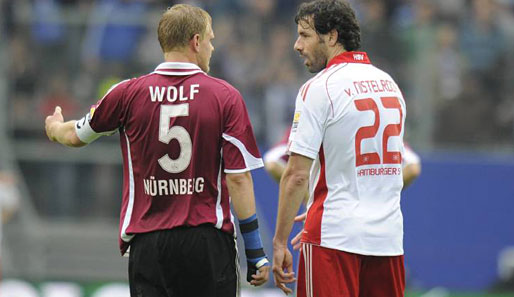 Andreas Wolf (l.) war in der abgelaufenen Saison Kapitän beim 1. FC Nürnberg