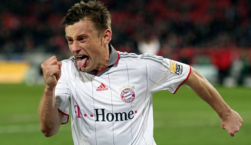 Ivica Olic gewann in der letzten Saison mit dem FC Bayern das Double