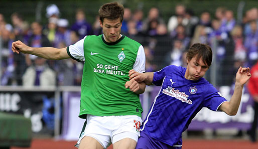 Marko Futacs schoss für die zweite Mannschaft von Werder Bremen in 13 Spielen drei Tore