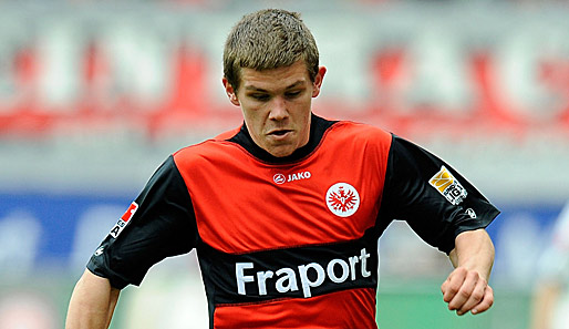 Sebastian Jung bestritt bislang 20 Bundesliga-Spiele für die Eintracht und erzielte einen Treffer