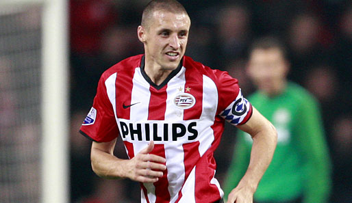 Timmy Simons kam 2005 vom FC Brügge zum PSV Eindhoven