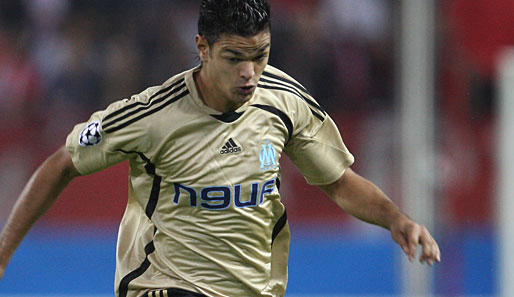 Hatem Ben Arfa wechselte 2008 von Olympique Lyon zu Olympique Marseille