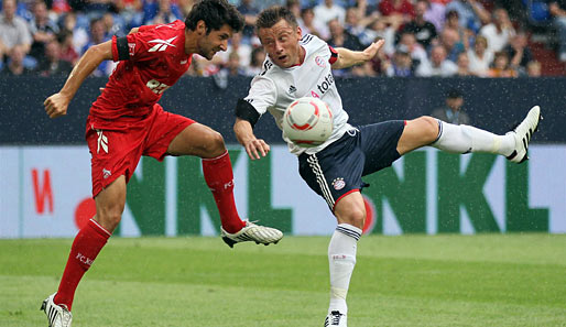 Ivica Olic (r.) vom FC Bayern München erzielte in 68 Spielen für Kroatien 13 Treffer