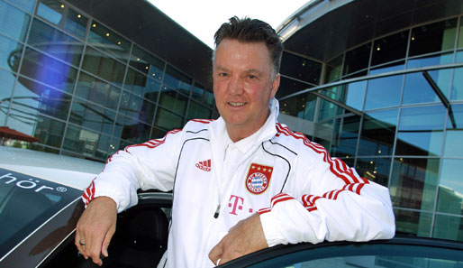 Louis van Gaal ist seit 2009 Trainer beim FC Bayern München