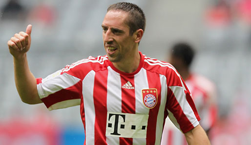 Franck Ribery absolvierte 45 Länderspiele (sieben Tore) für Frankreich