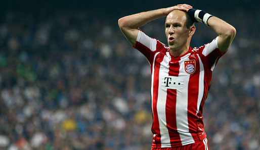 Arjen Robben erzielte in seiner ersten Bayern-Saison 23 Pflichtspieltore