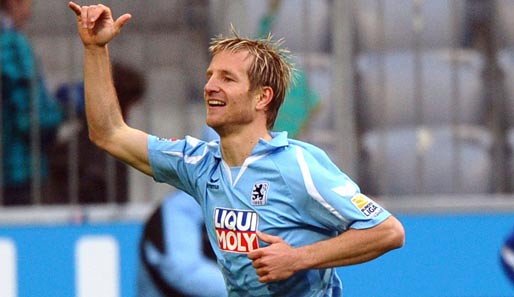 Stefan Aigner wechselte 2009 ablösefrei von Arminia Bielefeld zu 1860 München