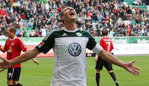 Der Bosnier Edin Dzeko erzielte in der Saison 09/10 22 Treffer und wurde so Torschützenkönig