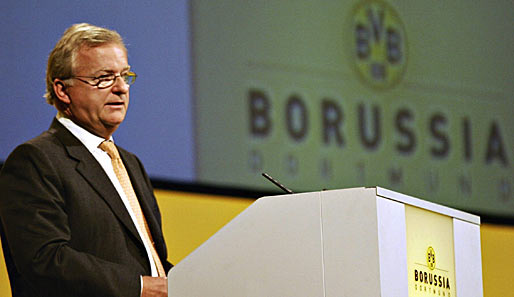 Dr. Gerd Niebaum war 18 Jahre lang Präsident von Borussia Dortmund