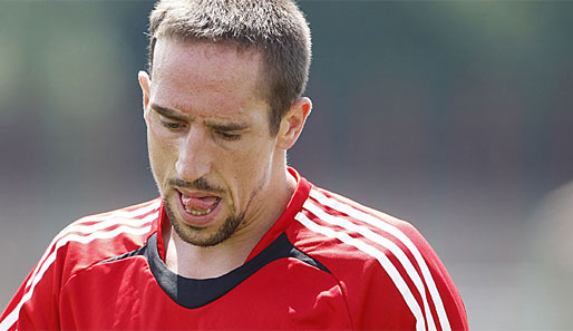 Franck Ribery wird in diesen Tagen mit dem Lauftraining beginnen