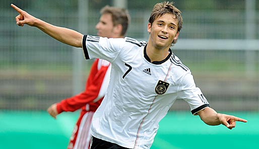 Moritz Leitner ist aktueller U-19-Nationalspieler Deutschlands