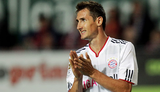Erneuter Muskelfaserriss bei Miroslav Klose: Der Bayern-Stürmer fällt wochenlang aus