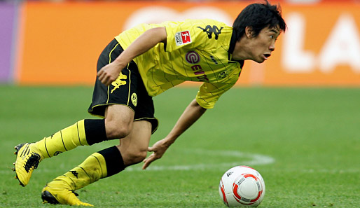 Ihm gelangen in der laufenden Bundesliga-Saison bislang vier Treffer und ein Assist: Shinji Kagawa