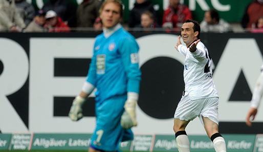 Theofanis Gekas erzielte bislang 46 Treffer in 108 Bundesligaspielen