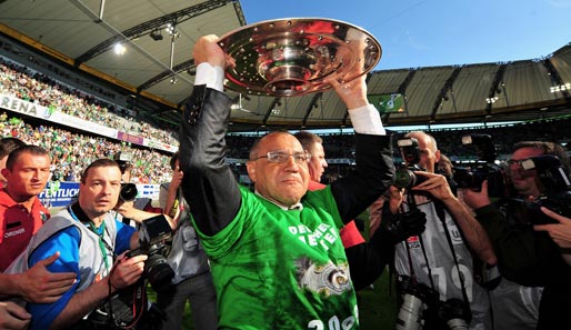 Felix Magath gewann 2009 die Meisterschaft mit dem VfL Wolfsburg
