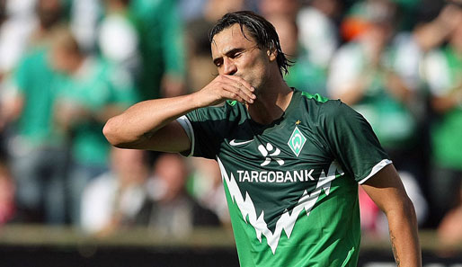 Hugo Almeida wechselte im Sommer 2006 vom FC Porto zu Werder Bremen