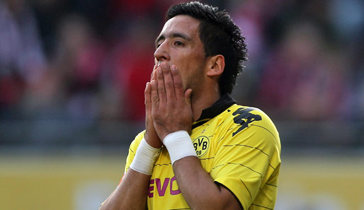 Lucas Barrios spielt seit 2009 für Borussia Dortmund